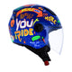 CAPACETE NORISK ORION FREE AZUL - 61/XL