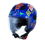 CAPACETE NORISK ORION FREE AZUL - Imagem 8