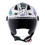 CAPACETE NORISK ORION FREE BRANCO - Imagem 2
