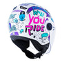 CAPACETE NORISK ORION FREE BRANCO - Imagem 5