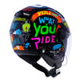 CAPACETE NORISK ORION FREE PRETO - Imagem 5