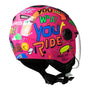 CAPACETE NORISK ORION FREE ROSA - Imagem 7