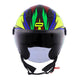 CAPACETE NORISK ORION MOSAIC AMARELO - Imagem 2