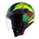 CAPACETE NORISK ORION MOSAIC AMARELO - Imagem 3