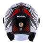 CAPACETE NORISK ORION MOSAIC BRANCO - Imagem 4