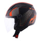 CAPACETE NORISK ORION START PRETO FOSCO - Imagem 6