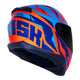 CAPACETE NORISK RAZOR CUTTING AZUL - Imagem 6