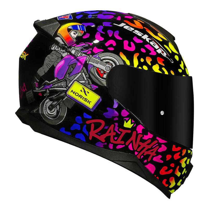 CAPACETE NORISK RAZOR FANY WHEELING - 62/XL