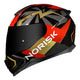 CAPACETE NORISK RAZOR GODSPEED VERMELHO - Imagem 3