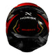CAPACETE NORISK RAZOR GODSPEED VERMELHO - Imagem 4