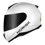 CAPACETE NORISK  RAZOR MONOCOLOR BRANCO - Imagem 2