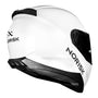 CAPACETE NORISK  RAZOR MONOCOLOR BRANCO - Imagem 7