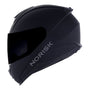 CAPACETE NORISK  RAZOR MONOCOLOR PRETO FOSCO - Imagem 2
