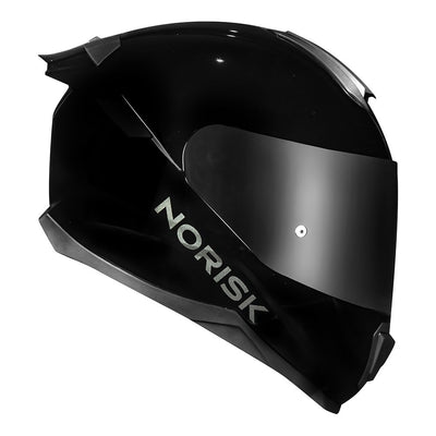 CAPACETE NORISK  RAZOR MONOCOLOR SOLID BLACK EDITION - 62/XL