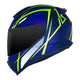 CAPACETE NORISK RAZOR NINJA AZUL - Imagem 8