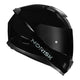 CAPACETE NORISK  RAZOR SOLID BLACK - 62/XL