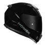 CAPACETE NORISK RAZOR SOLID BLACK - Imagem 39
