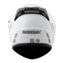 CAPACETE NORISK ROUTE FF345 MONOCOLOR BRANCO - Imagem 3