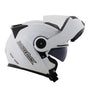 CAPACETE NORISK ROUTE FF345 MONOCOLOR BRANCO - Imagem 4