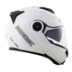CAPACETE NORISK ROUTE FF345 MONOCOLOR BRANCO - 64/XXL
