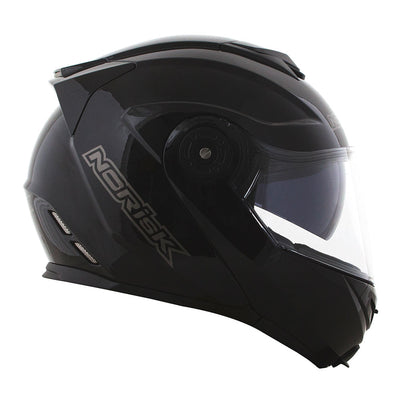 CAPACETE NORISK ROUTE FF345 MONOCOLOR PRETO - 61/XL