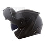 CAPACETE NORISK ROUTE FF345 MONOCOLOR PRETO FOSCO - Imagem 2
