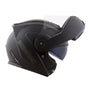 CAPACETE NORISK ROUTE FF345 MONOCOLOR PRETO FOSCO - Imagem 4