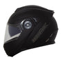 CAPACETE NORISK ROUTE FF345 MONOCOLOR PRETO FOSCO - Imagem 6