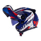 CAPACETE NORISK ROUTE FF345 SPEEDMAX AZUL FOSCO/BRANCO - Imagem 2