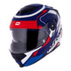 CAPACETE NORISK ROUTE FF345 SPEEDMAX AZUL FOSCO/BRANCO - Imagem 10