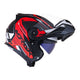 CAPACETE NORISK ROUTE FF345 SPEEDMAX VERMELHO - Imagem 5