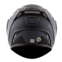 CAPACETE NORISK ROUTE FF345 STROKE PRETO FOSCO/AZUL - Imagem 3