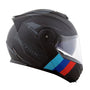 CAPACETE NORISK ROUTE FF345 STROKE PRETO FOSCO/AZUL - 60/L