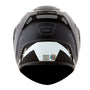 CAPACETE NORISK ROUTE FF345 STROKE PRETO FOSCO/BRANCO - Imagem 3