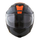 CAPACETE NORISK ROUTE FF345 STROKE PRETO FOSCO/LARANJA - Imagem 5