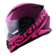 CAPACETE NORISK SOUL MANTY ROSA - Imagem 2