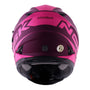 CAPACETE NORISK SOUL MANTY ROSA - Imagem 3