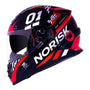 CAPACETE NORISK SOUL TOKYO VERMELHO - Imagem 2