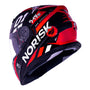 CAPACETE NORISK SOUL TOKYO VERMELHO - Imagem 7