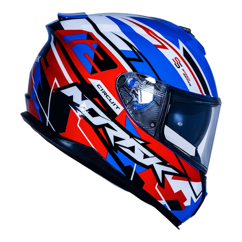 CAPACETE NORISK STRADA CIRCUIT AZUL - 62/XL