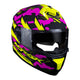CAPACETE NORISK STRADA COMMANDO ROSA - Imagem 6