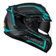 CAPACETE STRADA FLUX PRETO/AZUL