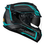 CAPACETE STRADA FLUX PRETO/AZUL
