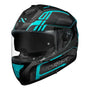 CAPACETE STRADA FLUX PRETO/AZUL