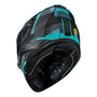 CAPACETE STRADA FLUX PRETO/AZUL