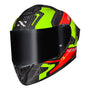 CAPACETE NORISK CARBON R RIDER LARANJA - Imagem 3