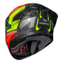 CAPACETE NORISK CARBON R RIDER LARANJA - Imagem 5