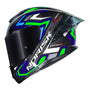 CAPACETE NORISK CARBON R SPOT AZUL - Imagem 3