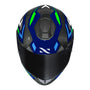 CAPACETE NORISK CARBON R SPOT AZUL - Imagem 5