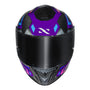 CAPACETE NORISK CARBON R SPOT ROXO - Imagem 4